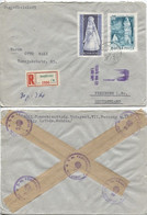 Ungarn #1962,2025 Brief > BRD Tauschkontrolle! Trachten Tropfsteinhöhle. Schwergewichtiger Brief, - Covers & Documents