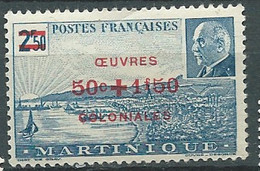 Martinique     Yvert N°  196  *     - Bip 11429 - Neufs