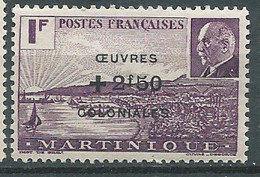 Martinique     Yvert N°  197  *  Adhérences      - Bip 11430 - Neufs