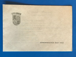 Luxembourg - Ettelbruck - Remembrance Day 1962 - Official Program - Ettelbrück