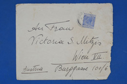 L2 CHYPRE CYPRUS BELLE LETTRE  1932  NICOSIA POUR  VIENNE AUSTRIA+AFFRANCH. PLAISANT - Chipre (...-1960)