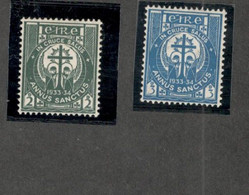 IRELAND.....1933:Michel59-60mnh** - Ongebruikt