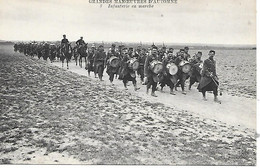 C/180       Militaria        Souvenir Des Grandes Manoeuvres D'automne      - Infanterie  En Marche - Manoeuvres