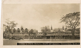 Trinidad  Port Of Spain RP Queen's Park Hotel  P. Used  To Portugal 1925 - Trinidad