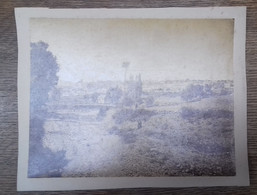 Ljubuški - View Of The Place Around 1900. Photograph Is Glued To The Cardboard. Good Quality. Dimensions Cca:  26x20 Cm - Unclassified