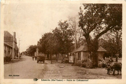 Linards * La Route De Châteauneuf * Boeufs * Automobile Voiture Ancienne - Autres & Non Classés