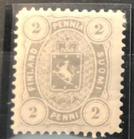 Finland 1875 Definitives 2p Perf 11 Mint (*) - Nuevos