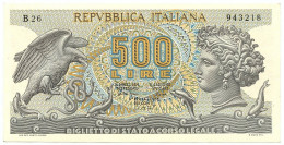 500 LIRE BIGLIETTO DI STATO ARETUSA 23/04/1975 SUP+ - Altri & Non Classificati