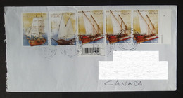 2022 Greece To Canada Cover - Lettres & Documents
