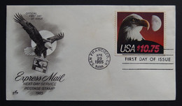 1985 US Eagle Express FDC ($10.75 Denomination) - 1981-1990