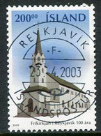 ICELAND  2003 Centenary Of Reykjavik Free Church Used.  Michel 1033 - Gebraucht