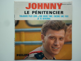 Johnny Hallyday 45Tours EP Vinyle Le Pénitencier Tête à Droite - 45 T - Maxi-Single