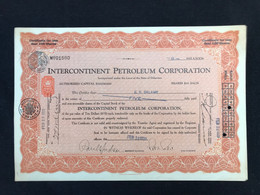 Intercontinent Petroleum Corporation - Petrolio