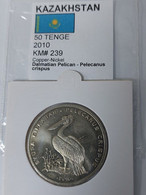 Kazakhstan - 50 Tenge, 2010, Dalmatian Pelican, Unc - Kazakhstan