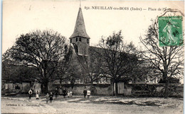 36 NEUILLAY-les-BOIS - Place De L'Eglise - Other Municipalities