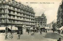 Grenoble * La Rue Félix Poulat - Grenoble