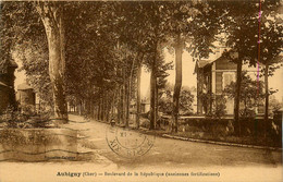 Aubigny * Le Boulevard De La République * Villa - Aubigny Sur Nere