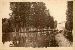 Bannay * Les Bords Du Canal * Péniche Batellerie * Chemin De Halage - Other & Unclassified