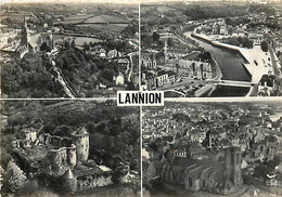 LANNION. Carte Multivues. - Lannion