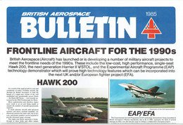 Bulletin D'informations British Aerospace 1985 - Aviation