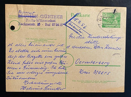 Deutschland Berlin West Ganzsache Mi. P 5 Gestempelt/o Berlin - Postcards - Used