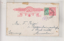 AUSTRALIA,1912 VICTORIA MORNINGTON Nice Postal Stationery To Germany - Cartas & Documentos