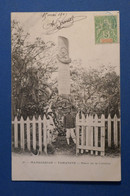L10 MADAGASCAR  BELLE CARTE   1905 TAMALAVE   VALENCIENNES FRANCE    +C BLEU +AFFRANCH. PLAISANT - Covers & Documents