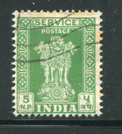 INDE- Service Y&T N°26- Oblitéré - Timbres De Service