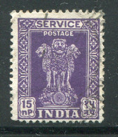 INDE- Service Y&T N°28- Oblitéré - Timbres De Service