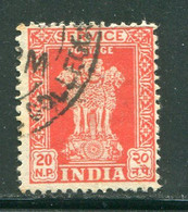 INDE- Service Y&T N°29- Oblitéré - Timbres De Service