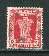 INDE- Service Y&T N°19- Oblitéré - Timbres De Service