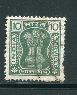 INDE- Service Y&T N°54- Oblitéré - Timbres De Service