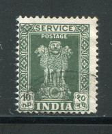 INDE- Service Y&T N°80- Oblitéré - Timbres De Service