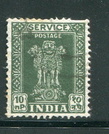 INDE- Service Y&T N°80- Oblitéré - Timbres De Service