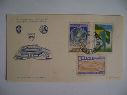 BRAZIL - SHEET IV WORLD FOOTBALL / SOCCER CHAMPIONSHIP IN 24/06/1950 IN THE STATE - 1950 – Brazilië