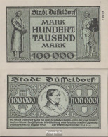 Düsseldorf Inflationsgeld Der Stadt Düsseldorf Gebraucht (III) 1923 100.000 Mark Düsseldorf - 100000 Mark