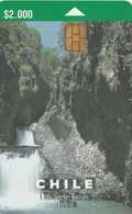 CHILE. CL-CTC-0055. CASCADA. Las Siete Tazas, Talca. 12/98. (293) - Cile