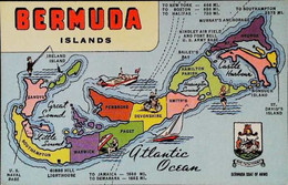 ►   BERMUDA Islands Carte Map - Bermuda