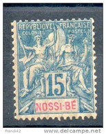 Nossi Bé. Type Sage. 15c - Oblitérés