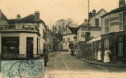 Dammarie Les Lys * La Rue De La Fontaine * Café Restaurant A La Gare * Charcuterie Comestibles - Dammarie Les Lys