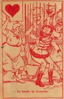 Carte à Jouer " La Famille Du Dompteur Le COEUR * Jeu De Carte Ancien Cartes à Jouer * Illustrée * Cirque Circus - Playing Cards