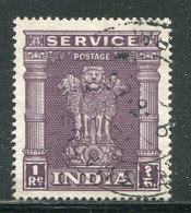 INDE- Service Y&T N°32- Oblitéré - Timbres De Service