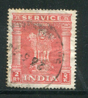 INDE- Service Y&T N°33- Oblitéré - Timbres De Service