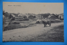 Rulles 1924: Rue De Wafrai Animée Avec Attelage - Habay