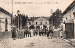 Châlons-sur-Marne - Caserne Du 15ème Régiment De Chasseurs, Grille D'entrée - Kasernen