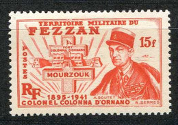 FEZZAN - N° 50 ⭐ NEUF Charnière - MLH ⭐ > Cote 11.00 € - Colonel Colonna D'Ornano - Ongebruikt