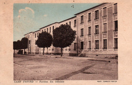 Caserne - Camp D'Avord - Pavillon Des Officiers - Photo Combier - Carte Colorisée - Casernes