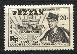 FEZZAN - N° 51 ⭐ NEUF Charnière - MLH ⭐ > Cote 5.00 € - Colonel Colonna D'Ornano - Ungebraucht