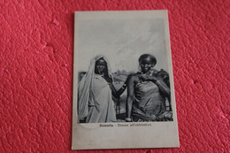 Africa AOI Somalia Mogadiscio Donne Somale 1938 Ed. Frascarolo + Nice Stamps - Somalia