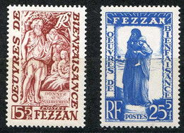 FEZZAN - N° 54 - 55 ⭐ NEUF Charnière - MLH ⭐ > Cote 7.00 € - Profit Des Oeuvres De Bienfaisance - Unused Stamps